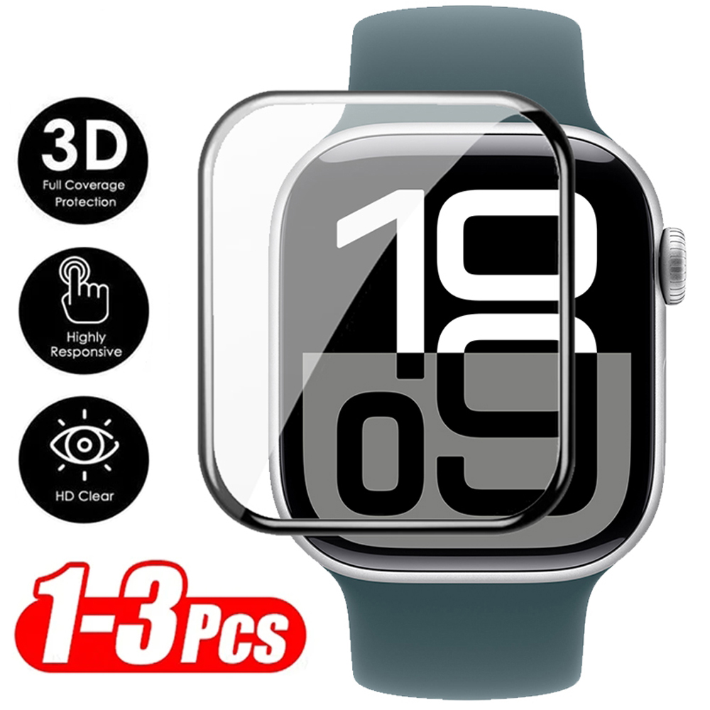 Apple Smartwatch Accessories - ป้องกันหน้าจอสำหรับแอปเปิ้ลวอทช์ซีรีส์ 11 10 9 8 SE