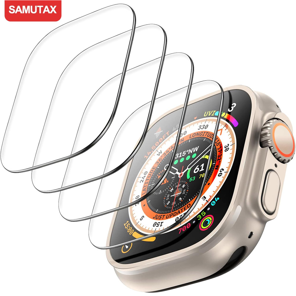 Watch Case Bumper - กระจกนิรภัยสําหรับ Apple Watch Ultra 2/Ultra Screen