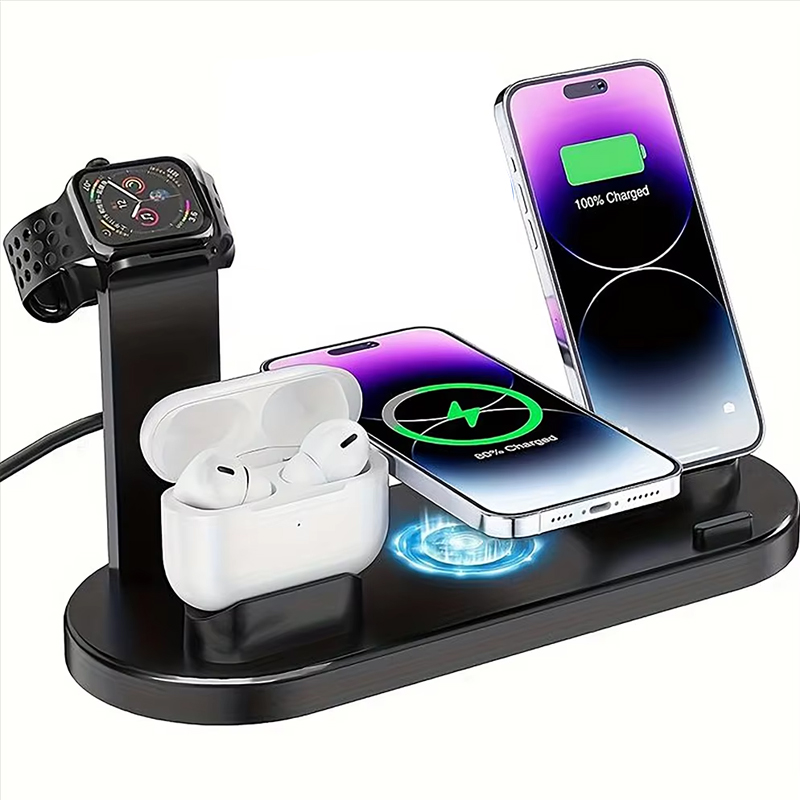 Wireless Charger Watch - แท่นชาร์จไร้สาย 7 in 1 สำหรับ iPhone