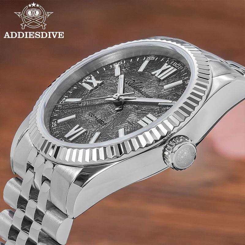 Accessories With Watch - ADDIESDIVE นาฬิกาหรูหราสำหรับผู้หญิงกระจกแซฟไฟร์หรูหรา VH31 ควอตซ์ BGW9 ซุปเปอร์ลูมินัส