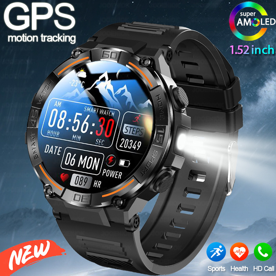 Smartwatch Store - 2026 ใหม่ทหารนาฬิกาสมาร์ทกลางแจ้ง GPS 1.52