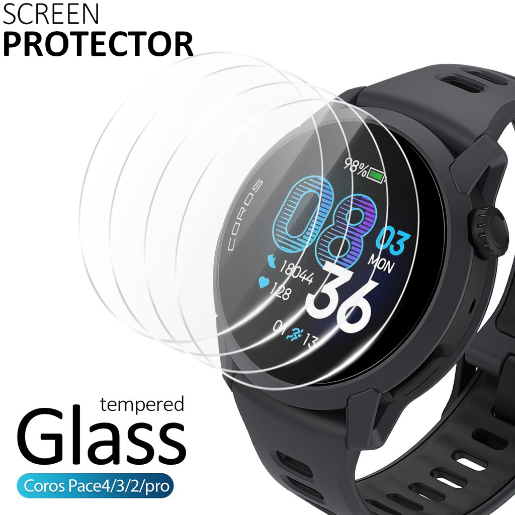Watch Face Protector - 2 ชิ้นตัวป้องกันนาฬิกาสำหรับ Coros Apex 4 2