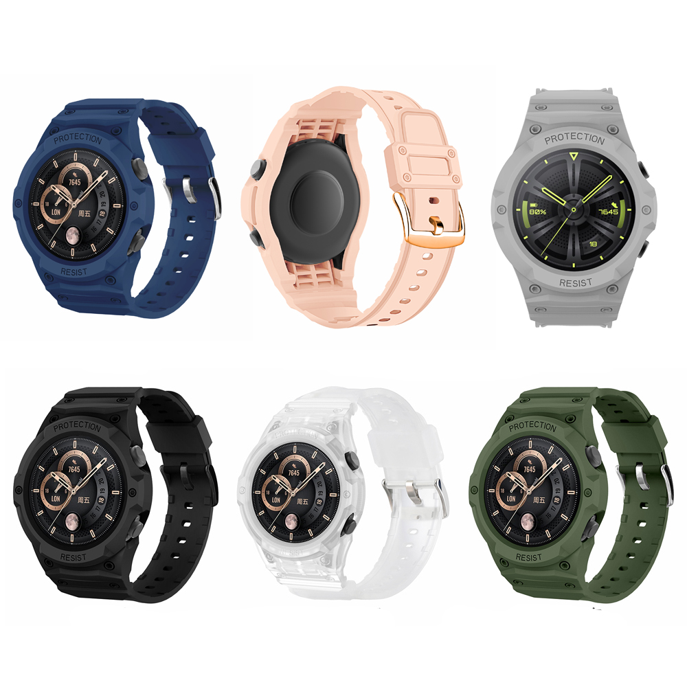 Sport Loop Strap - เคส TPU พร้อมสายรัดข้อมือสำหรับนาฬิกา Huawei Watch GT