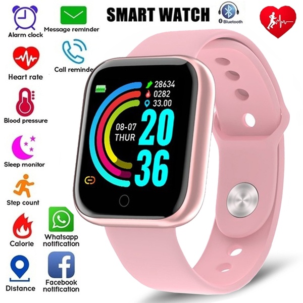 D20สมาร์ทวอท์ชกันน้ำสายรัดข้อม - Smartwatch Face บทวิจารณ์และราคา