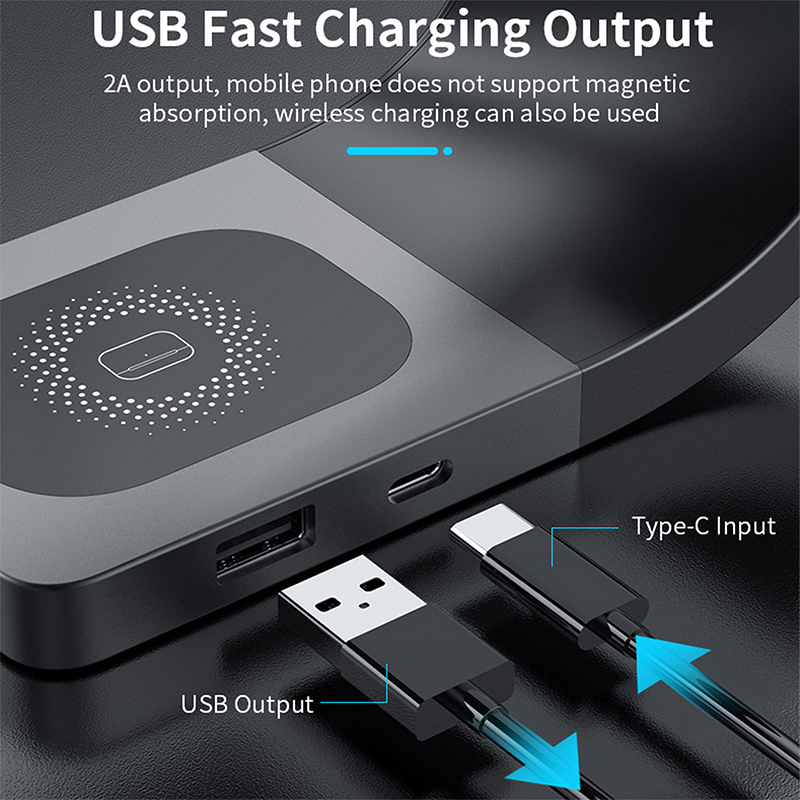 แท่นชาร์จไร้สาย 4 in 1 แบบโลหะ - Wireless Charger Watch บทวิจารณ์และราคา