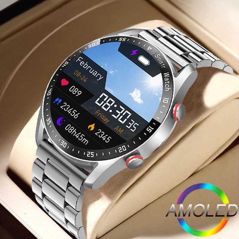 ECG + PPG บลูทูธสมาร์ทนาฬิกาผู - Smartwatch Store บทวิจารณ์และราคา