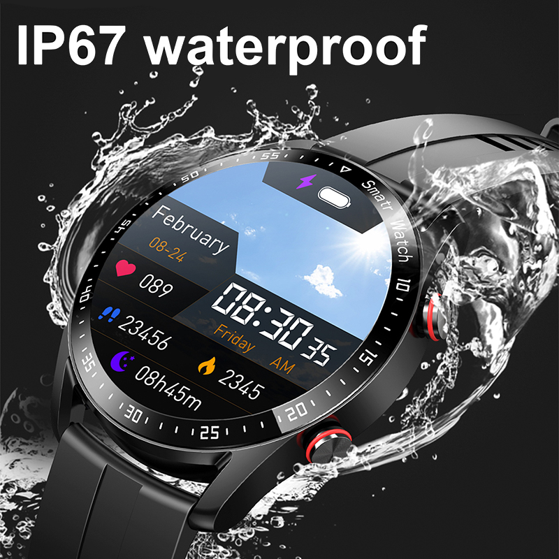 ECG + PPG บลูทูธสมาร์ทนาฬิกาผู - Smartwatch Store บทวิจารณ์และราคา