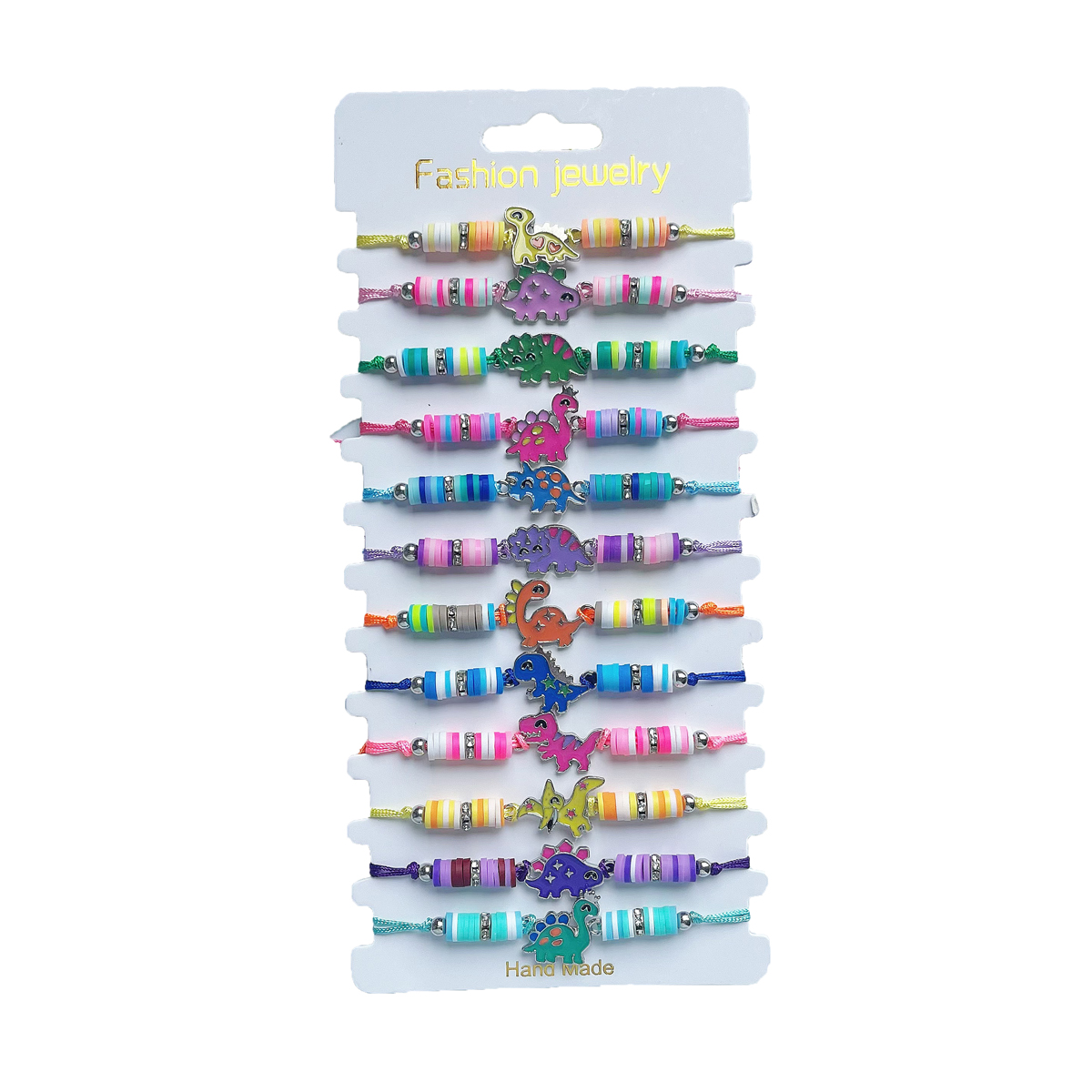 12 ชิ้นสไตล์โบฮีเมียนที่มีสีสั - Ceramic Link Bracelet บทวิจารณ์และราคา