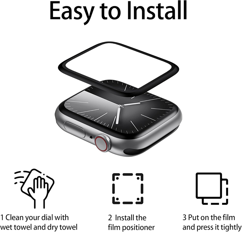 ป้องกันหน้าจอสำหรับแอปเปิ้ลวอท - Apple Smartwatch Accessories บทวิจารณ์และราคา