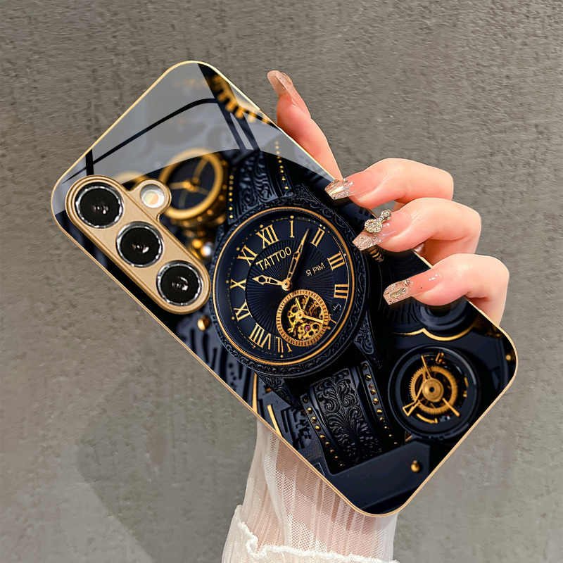 เคสโทรศัพท์ลายนาฬิกาทองแบบ 2D  - Watch Face Protector บทวิจารณ์และราคา