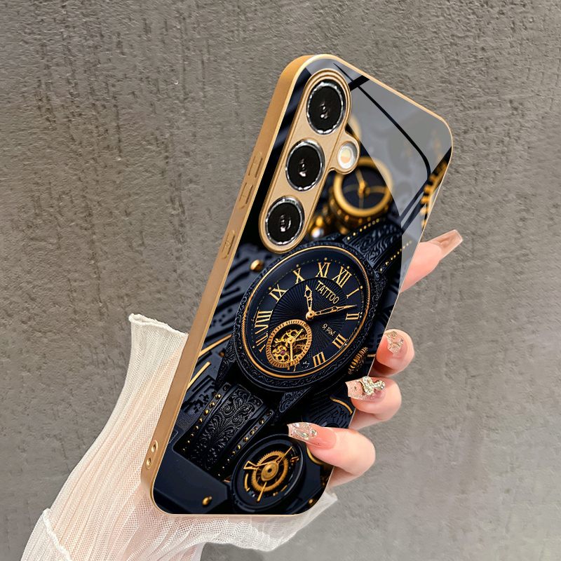 เคสโทรศัพท์ลายนาฬิกาทองแบบ 2D  - Watch Face Protector บทวิจารณ์และราคา