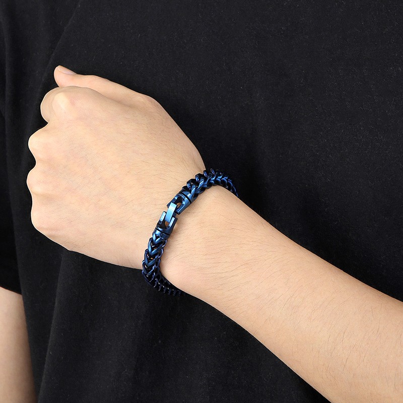 Rainbow bbracelet 10mm hip hop - Ceramic Link Bracelet บทวิจารณ์และราคา