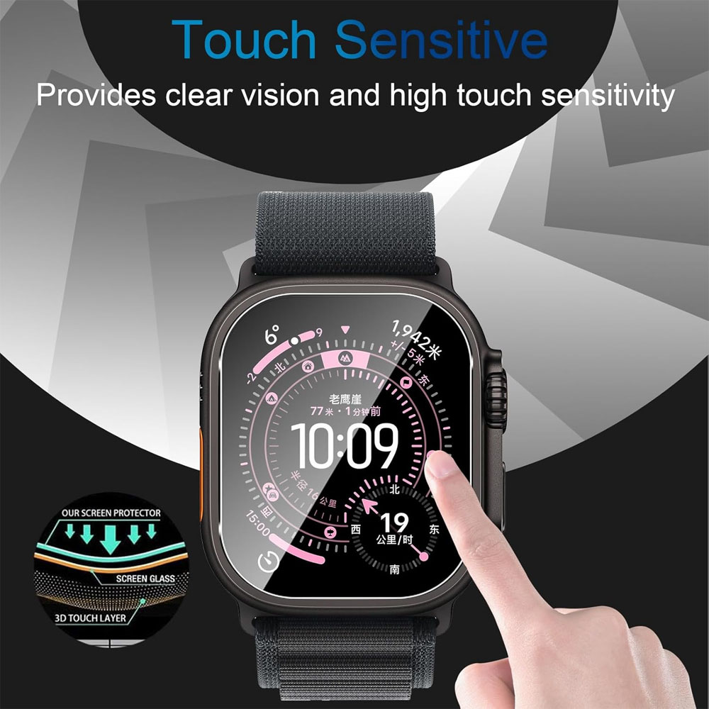 ฟิล์มกระจกนิรภัยสำหรับ Apple W - Apple Smartwatch Accessories บทวิจารณ์และราคา