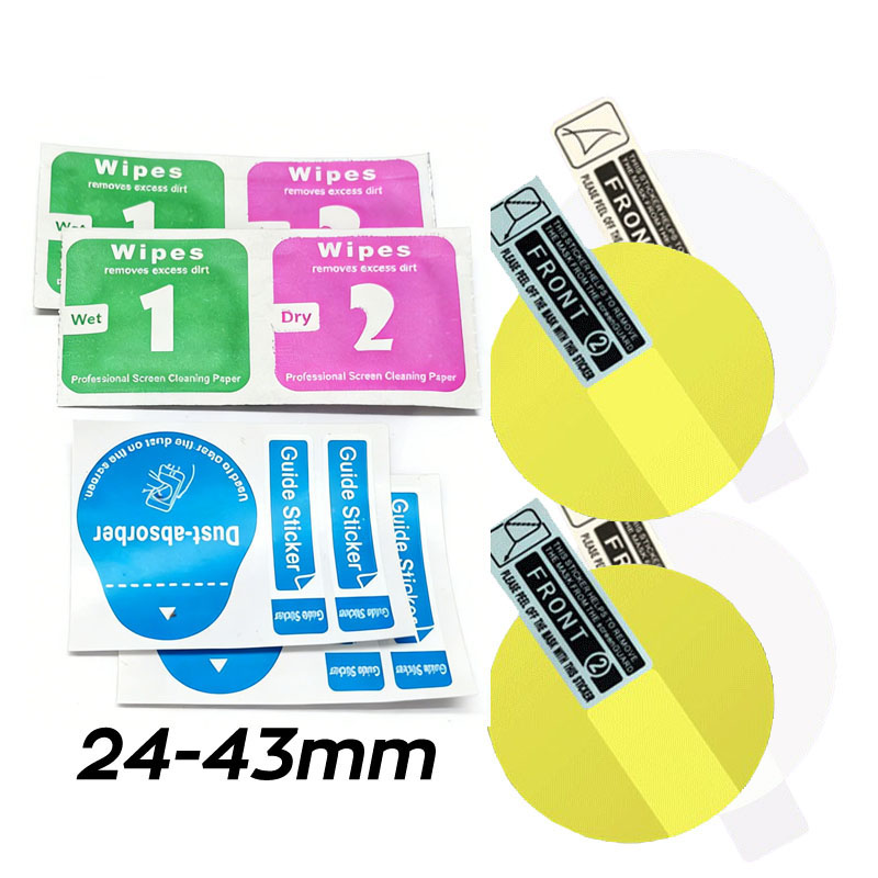 2PCS ซอฟท์ไฮโดรเจลฟิล์มป้องกัน - Smartwatch Icon บทวิจารณ์และราคา