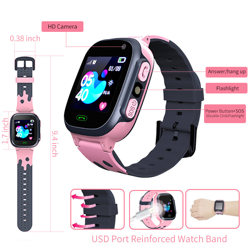 เด็กดูสมาร์ทนาฬิกาอัจฉริยะกันน - Smartwatch Icon บทวิจารณ์และราคา