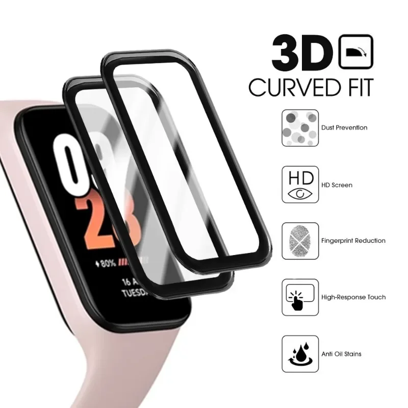 3D ครอบคลุมป้องกันฟิล์มสําหรับ - Watch Face Protector บทวิจารณ์และราคา