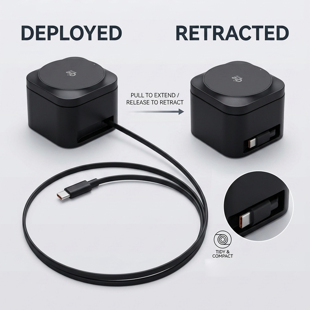 แท่นชาร์จไร้สายแบบแม่เหล็ก 3-i - Wireless Charger Watch บทวิจารณ์และราคา