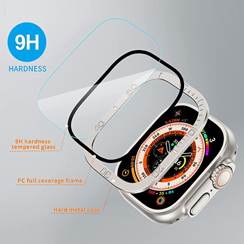 กระจกนิรภัยสำหรับแอปเปิ้ลวอตช์ - Watch Case Bumper บทวิจารณ์และราคา
