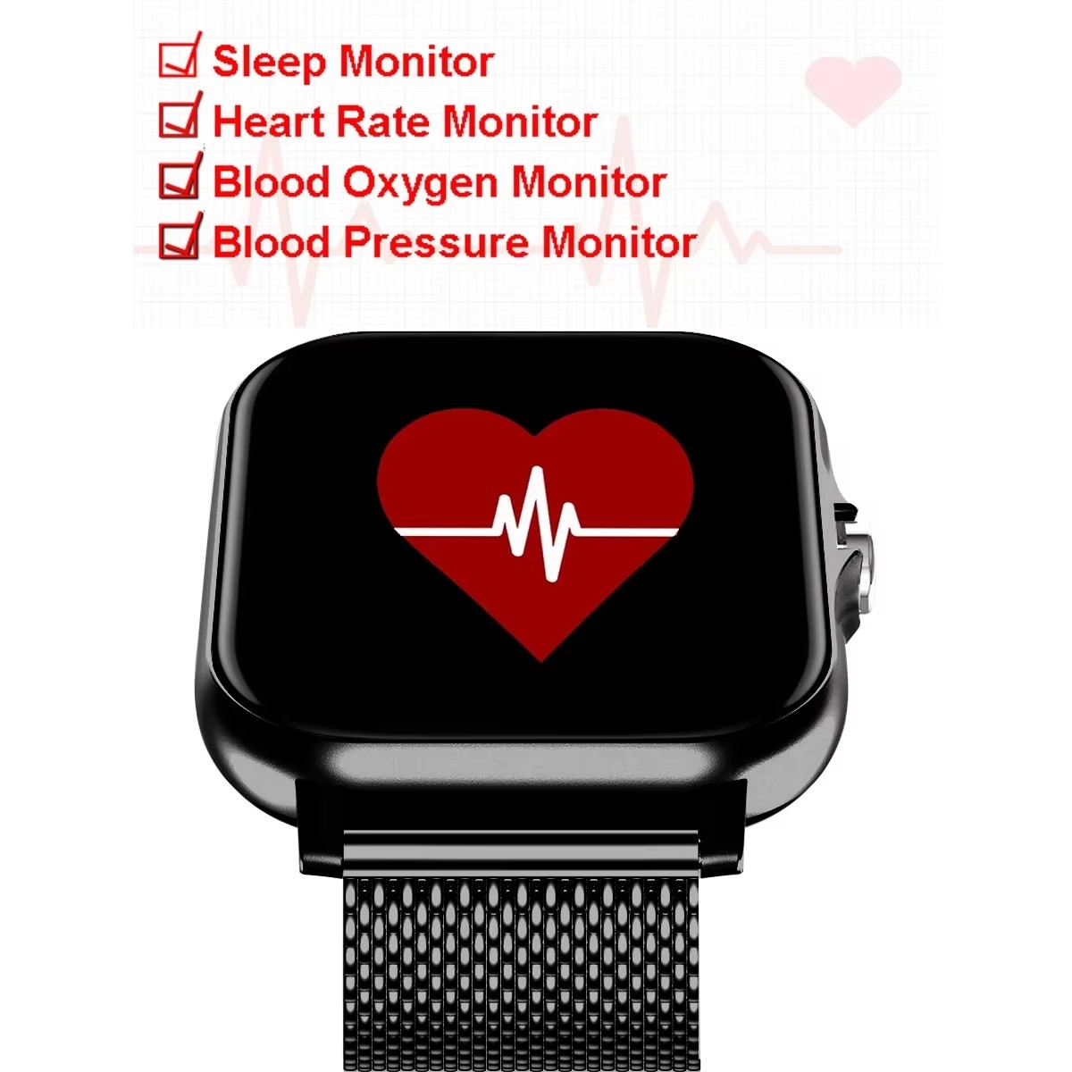 นาฬิกาอัจฉริยะมัลติฟังก์ชันรุ่ - Android Smartwatch Accessories บทวิจารณ์และราคา