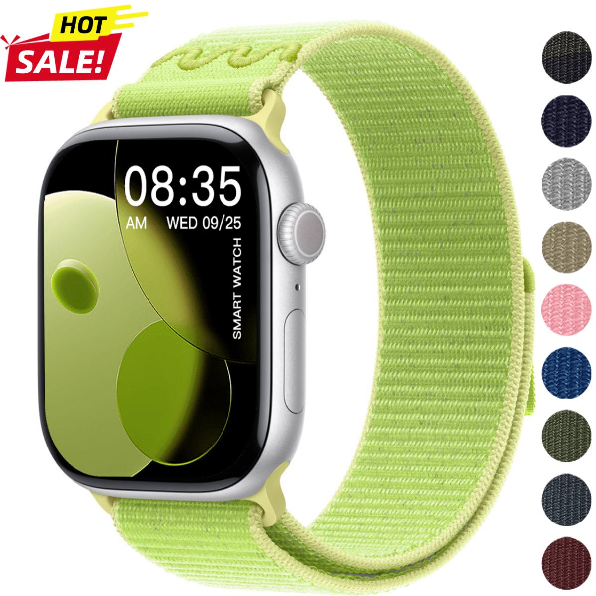 สายนาฬิกาไนลอนสำหรับ Apple Wat - Sport Loop Strap บทวิจารณ์และราคา
