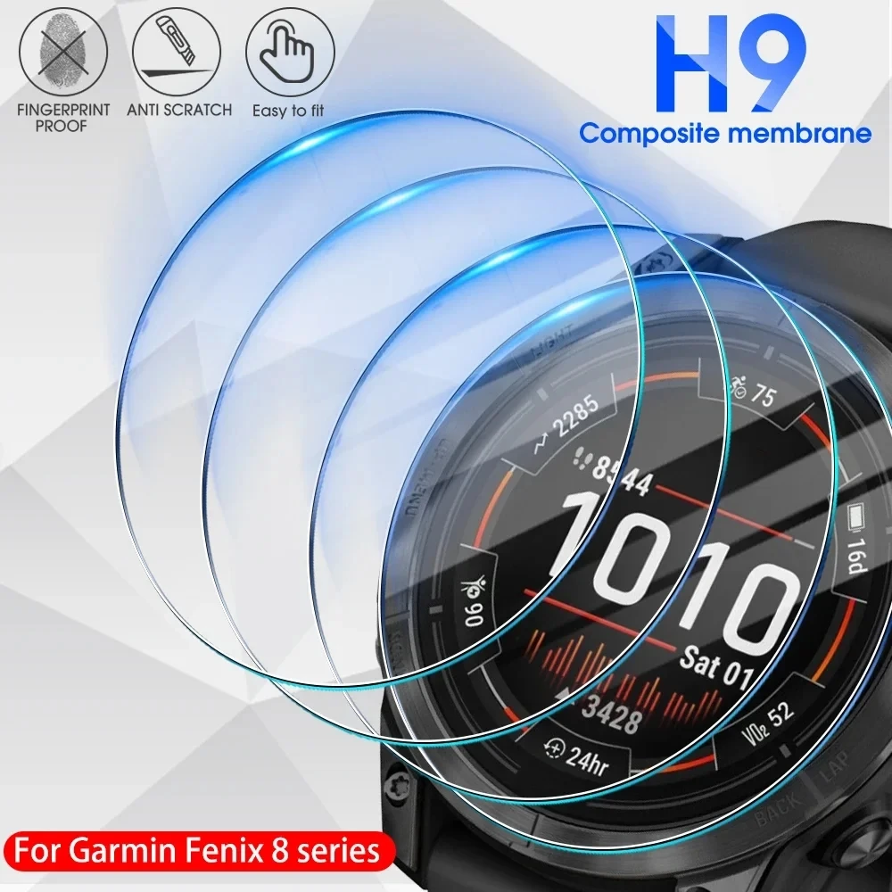 1/5pcs 9H HD กระจกนิรภัยสําหรั - Smartwatch Icon บทวิจารณ์และราคา