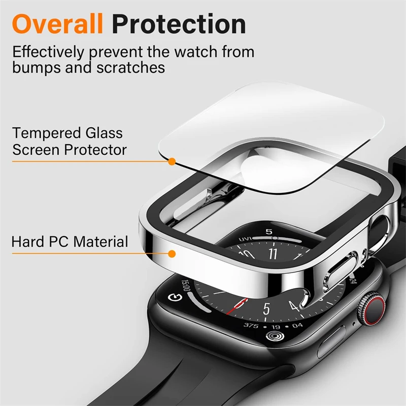 กันน้ํา Hard PC ป้องกันหน้าจอส - Watch Case Bumper บทวิจารณ์และราคา