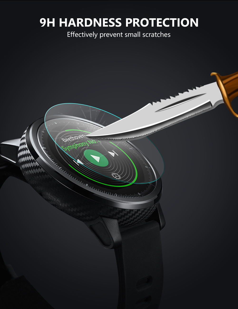 ฟิล์มกันรอยหน้าจอกระจกนิรภัยสำ - Smartwatch Icon บทวิจารณ์และราคา