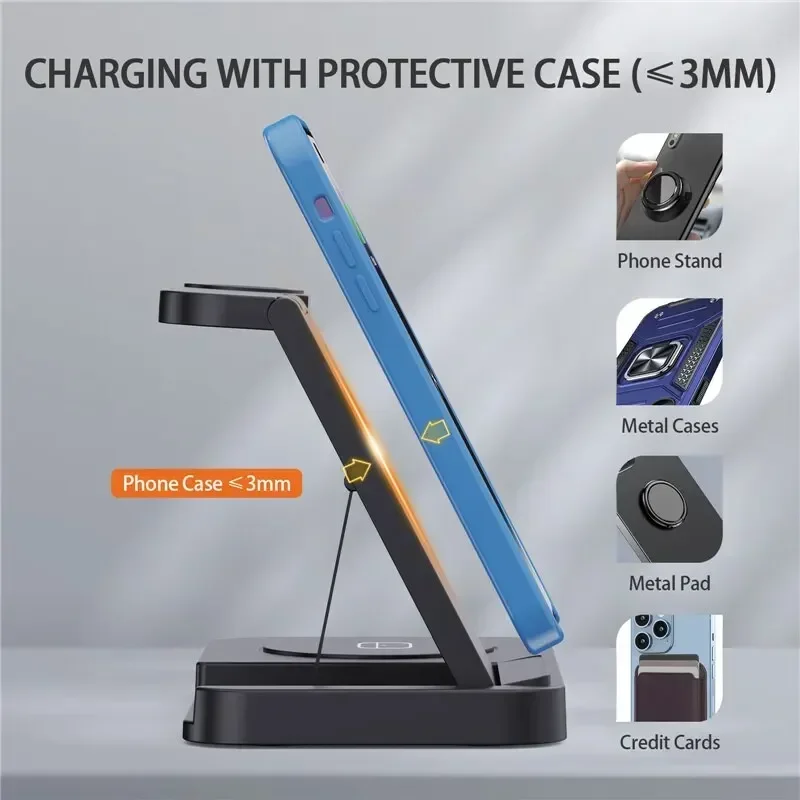 Travel 4 in 1 Wireless Charger - Wireless Charger Watch บทวิจารณ์และราคา
