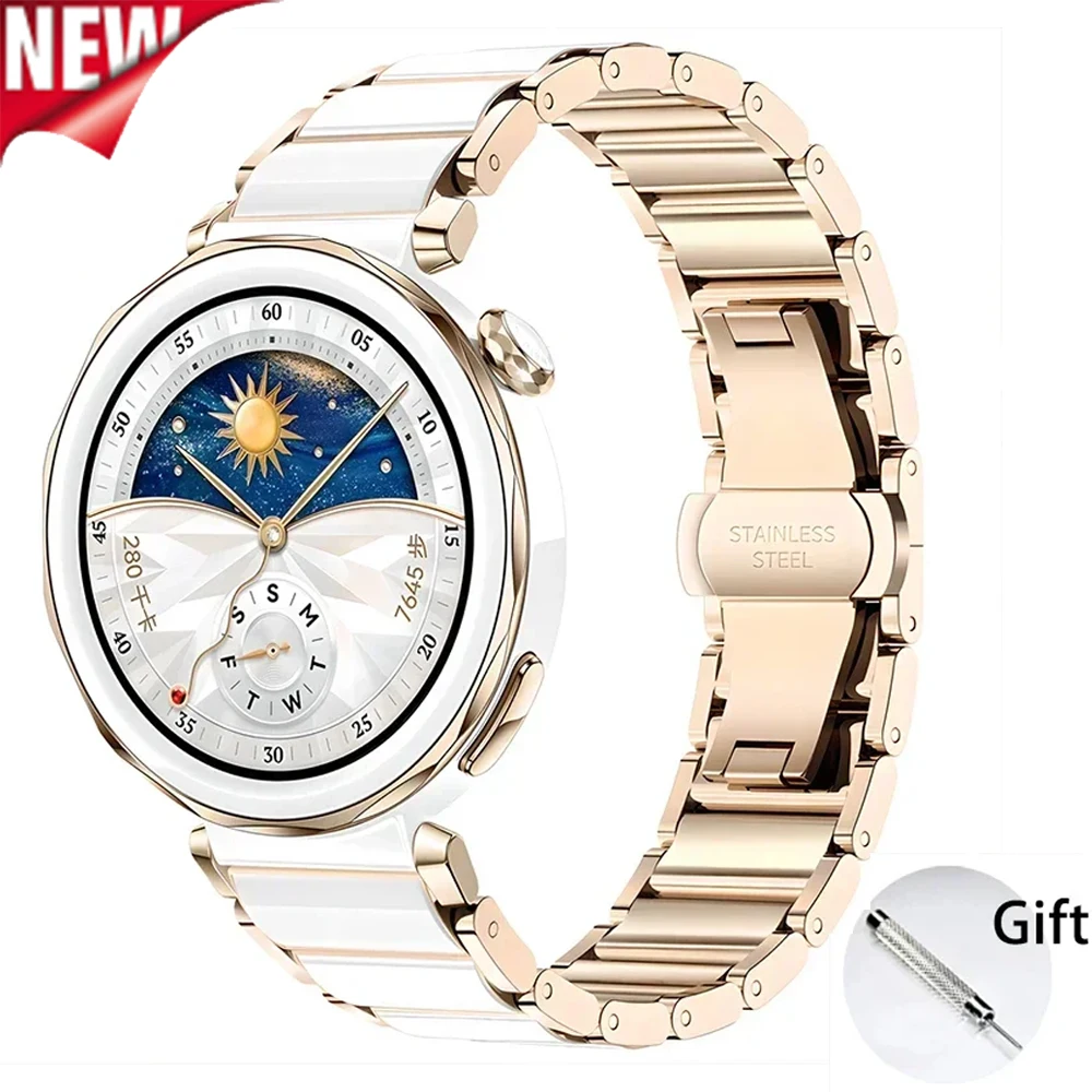 สายนาฬิกาเซรามิกสำหรับ Huawei  - Ceramic Link Bracelet บทวิจารณ์และราคา