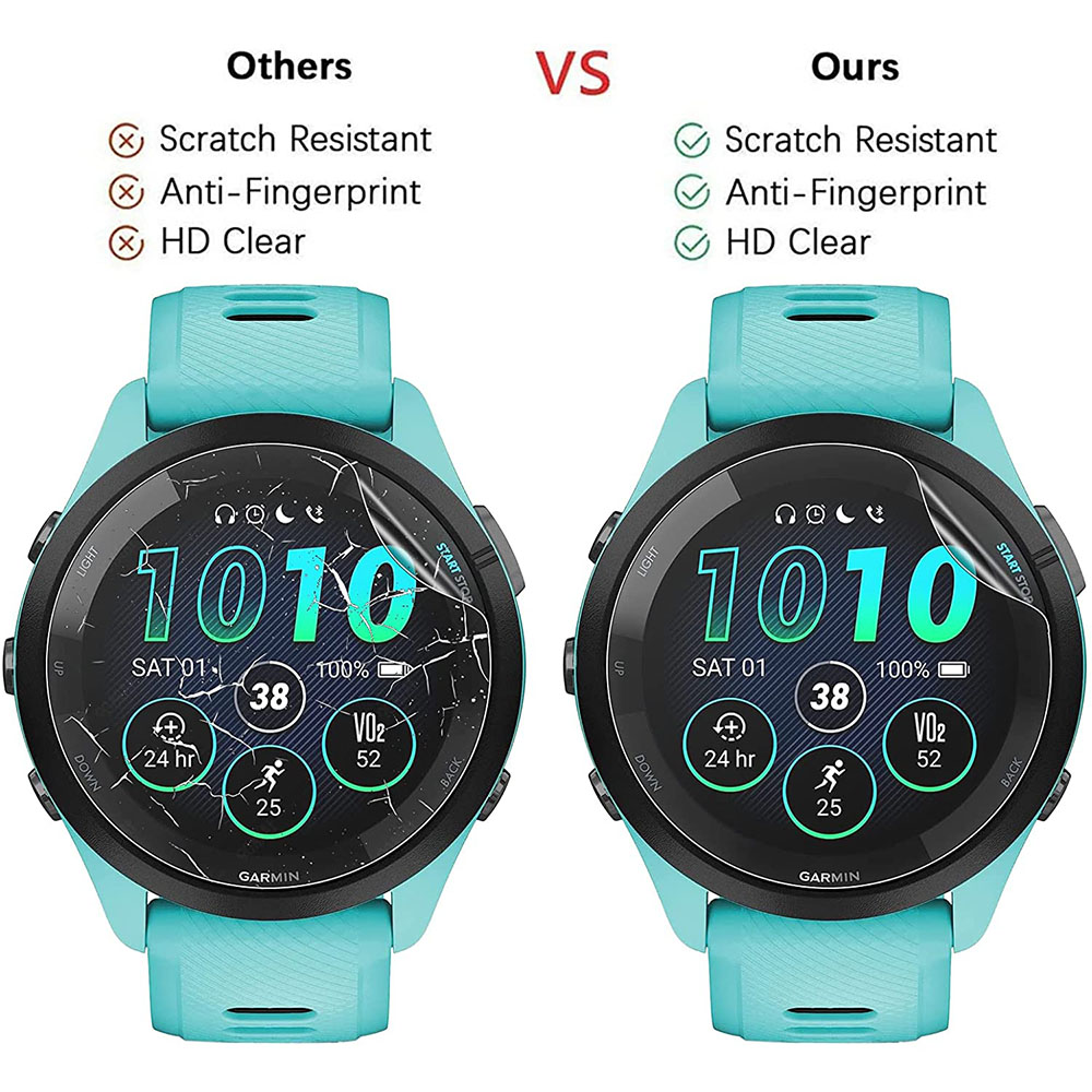 3Pcs Soft HD Hydrogel ป้องกันฟ - Watch Face Protector บทวิจารณ์และราคา