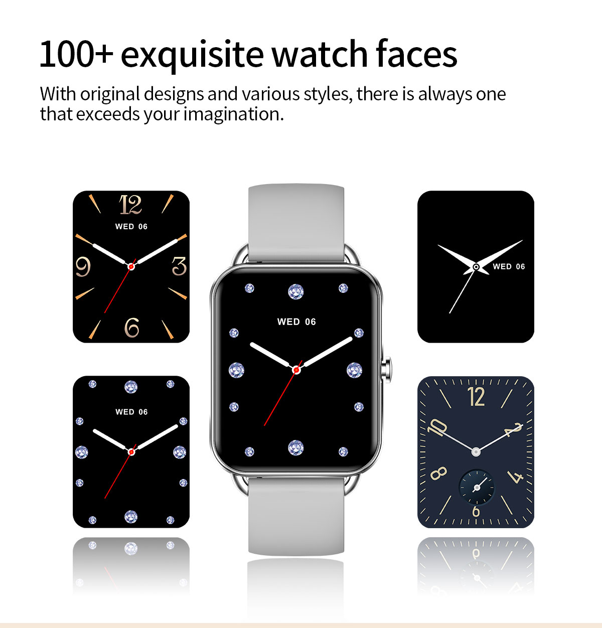 2024 สมาร์ทนาฬิกาโทรศัพท์ Andr - Android Smartwatch Accessories บทวิจารณ์และราคา