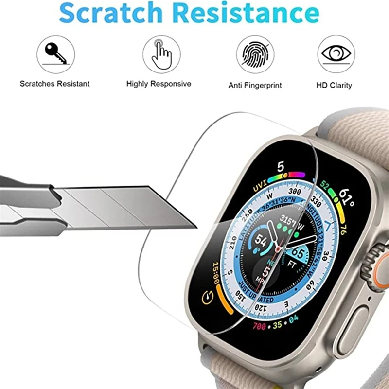 กระจกนิรภัยสำหรับแอปเปิ้ลวอทช์ - Watch Face Protector บทวิจารณ์และราคา