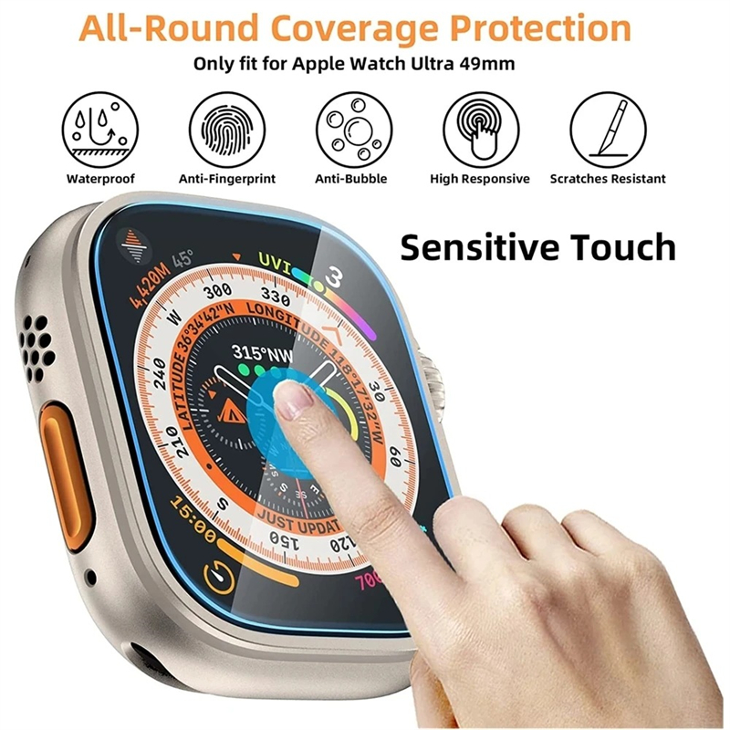 กระจกนิรภัยสำหรับแอปเปิ้ลวอทช์ - Watch Face Protector บทวิจารณ์และราคา
