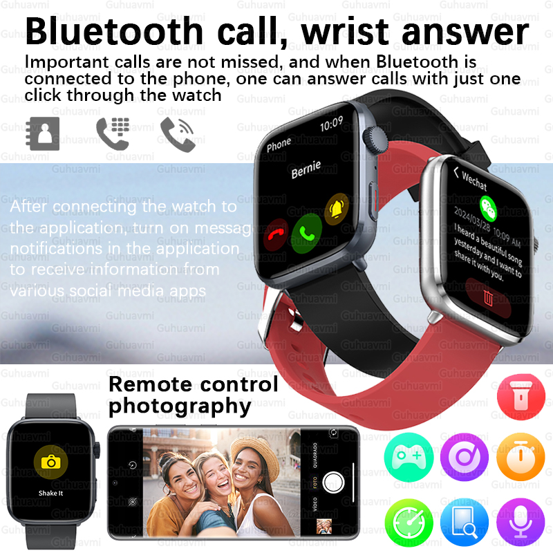 2025 ใหม่ NFC สมาร์ทวอทช์ผู้หญ - Smartwatch Face บทวิจารณ์และราคา
