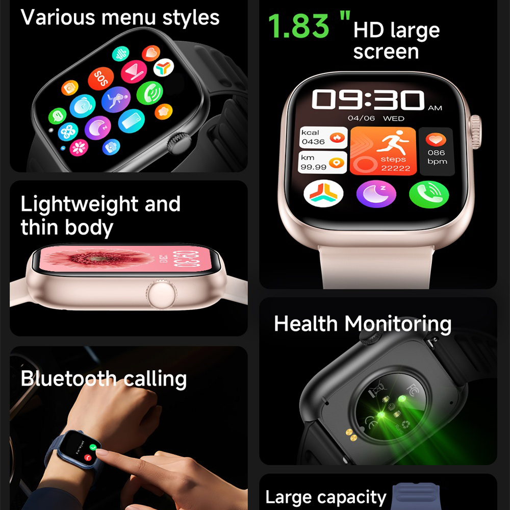 สมาร์ทวอทช์สำหรับกีฬา สำหรับผู - Smartwatch Custom บทวิจารณ์และราคา
